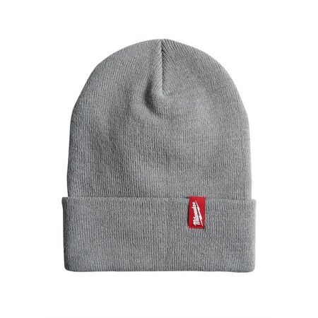 Milwaukee Tool Acrylic Cuffed Beanie, Gray 506G